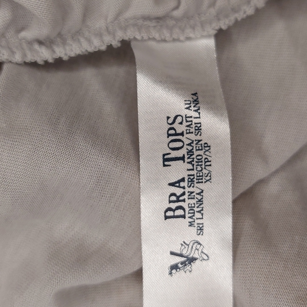 Victoria's Secret Grey Keyhole Bra Top XS Extra Small Tank NWOT - Picture 4 of 6
